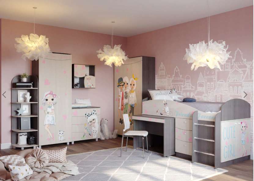 Детская «Алиса» фотопечать Девочки (модульная) в Нижнем Новгороде фото 1