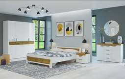 Спальный гарнитур «Милана» модульный (Горизонт)