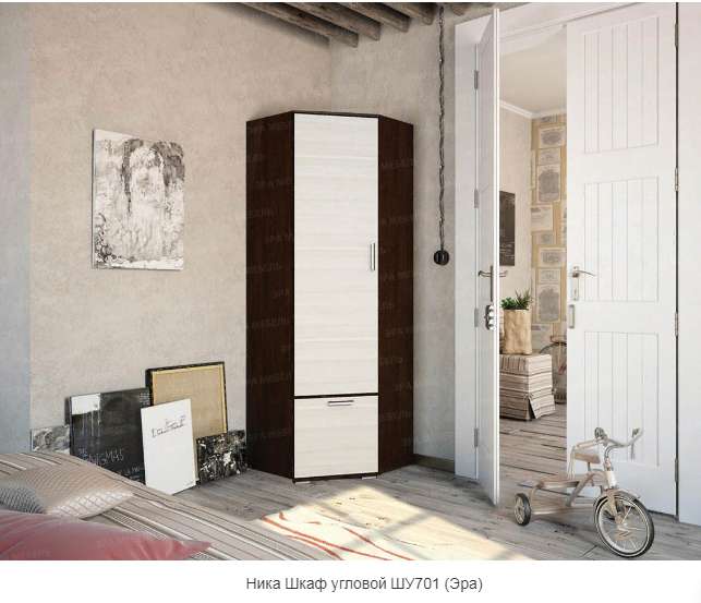 Шкаф угловой «НИКА» ШУ 701 (ЭРА) в Нижнем Новгороде фото 1