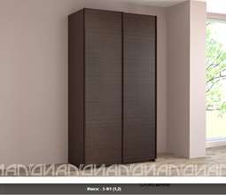 Шкаф-купе ИННЭС-5, дверки ЛДСП, разл.размеры