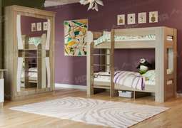 Кровать двухъярусная «К2» (ПАМ)