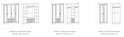 Спальный гарнитур «Лондон» МДФ модульный (Террикон) в Нижнем Новгороде фото 2