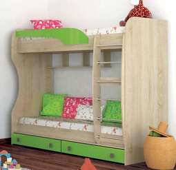 Кровать 2-х ярусная «КОЛИБРИ» три цветовых решения