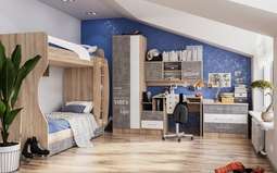 Детская «КОЛИБРИ-ЛОФТ» модульная (Тэкс)