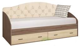 Кровать «ОРИОН» с мягкой спинкой