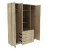 Шкаф 110 для одежды и белья в Нижнем Новгороде фото 2