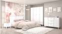 Модульная спальня «ЭГО» Бетон Светлый/ Белый глянец в Нижнем Новгороде фото 2
