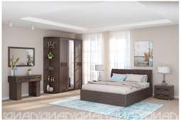 Спальный гарнитур «КЭТ-4» модульный вариант- 6
