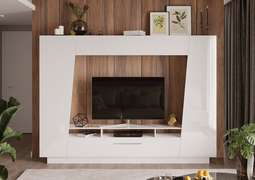 Гостиная «Твист» Белый глянец (ТриЯ)