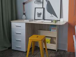 Стол письменный раскладной тип 5 (ТриЯ)