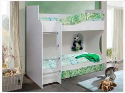 Кровать 2-х ярусная «Адель-1» (панда)