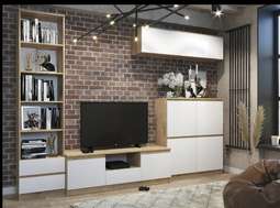 Гостиная «МАРЛИ» комплектация 1 (ДСВ)