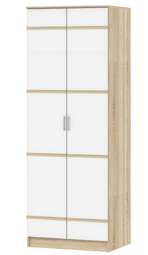 Шкаф 2-х ств. «САКУРА» с зеркалом и без (Памир)