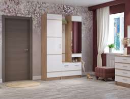 Прихожая «САКУРА» комп.2 модульная (Памир)