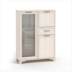 Тумба для гостиной со стеклом малая «Мирелла»