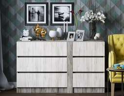 Комод «БЕРК-12» Четыре цветовых решения (Регион 058)