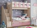 Кровать 2-х ярусная с лестницей «БЕМБИ-11» (Регион 058) в Нижнем Новгороде фото 1