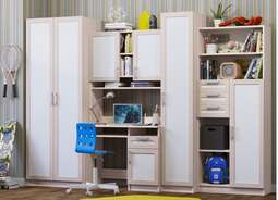 Детская стенка «ЮНИОР» ЛДСП (Рег.058)