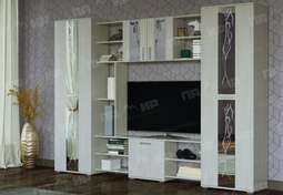 Гостиная «ПРАГА» Ясень Анкор светлый (Памир)