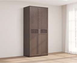 Шкаф двухстворчатый «КЭТ-4» Две расцветки