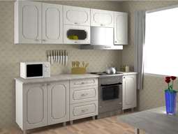 Кухня ЗОЛУШКА МДФ матовый 1,8 м
