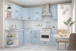 Кухня «КЛАССИКА» вариант-4 (1,7м х 2,35м) модульная