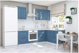 Кухня «КЛАССИКА» вариант-6 (2,4м х 1,616) модульная