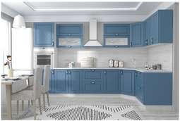 Кухня «РОМБ» вариант-10 (3,4м х 1,816) модульная