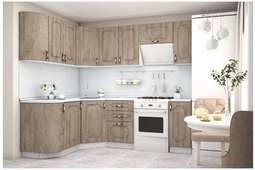 Кухня «КЛАССИКА» вариант-11 (1,7м х 2,35) модульная