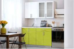 Кухня «ЭКО» 1,6м вариант 5 (модульная)