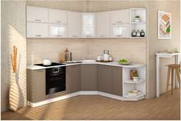 Кухня «ЛАЙТ» вариант-3 (2,3х2,0м) модульная