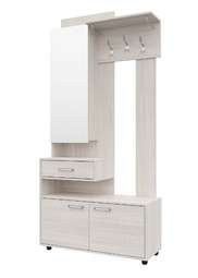 Вешалка с зеркалом «Тренд» Две расцветки