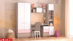 Детская «ЗЕФИР» розовый (Аквилон)