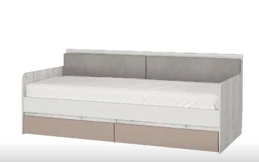 Кровать-тахта «Зефир 900.4» Розовый (Аквилон) в Нижнем Новгороде фото 2