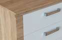Комод «Элегия» КМ-102 (Дуб Сонома/Белый глянец) в Нижнем Новгороде фото 2