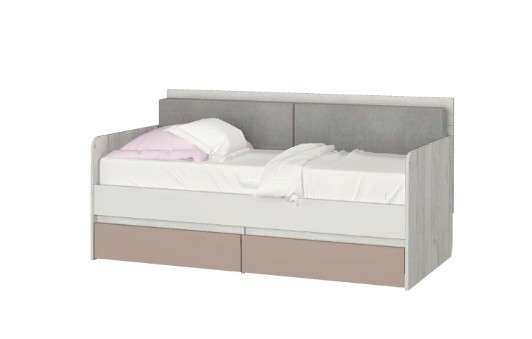 Кровать-тахта «Зефир 800.4» Голубой (Аквилон) в Нижнем Новгороде фото 2