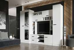 Гостиная «МАРТА» Белый цвет (ЭРА)