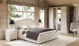 Кровать «Адель» с подъемным механизмом (ТриЯ)