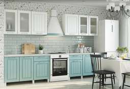 Кухня TREND - 2600 МДФ (Арктик/Мурено) Готовое решение