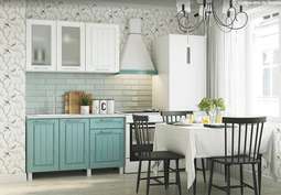 Кухня TREND - 1300 МДФ (Арктик/Мурено)Готовое решение