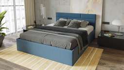 Кровать с ПМ «Грейс» с подъемным механизмом (ТриЯ)