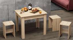 Стол обеденный с табуретами (Регион 058)