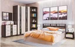 Спальный гарнитур «ЭРИКА» модульный компл.1 (Тэкс)