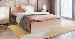 Кровать «НЕНСИ-1» 0,8м 0,9м 1,2м (Тэкс)