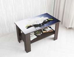 Стол журнальный с фотопечатью «КОНСУЛ-6» (Тэкс)