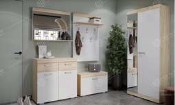 Прихожая «Соната» Белый Глянец модульная комплектация 4