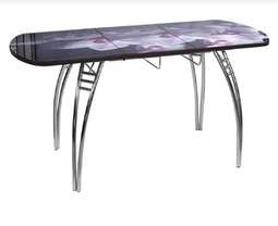 Стол раздвижной «Паук» Фотопечать,Пластик (ВВ-Мебель)