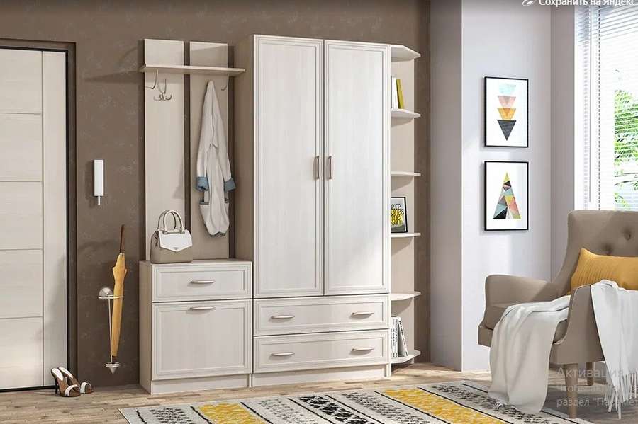 АКЦИЯ!!! Прихожая «Иннэс-6» Рамка комплектация 6 (модульная) в Нижнем Новгороде фото 1