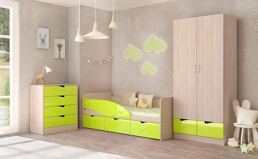 АКЦИЯ!!! Набор мебели «Бриз» вариант-3 МДФ модульная в Нижнем Новгороде фото 3