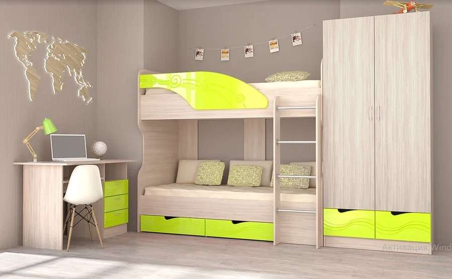 АКЦИЯ!!! Набор мебели «Бриз» вариант-4 МДФ модульная в Нижнем Новгороде фото 2